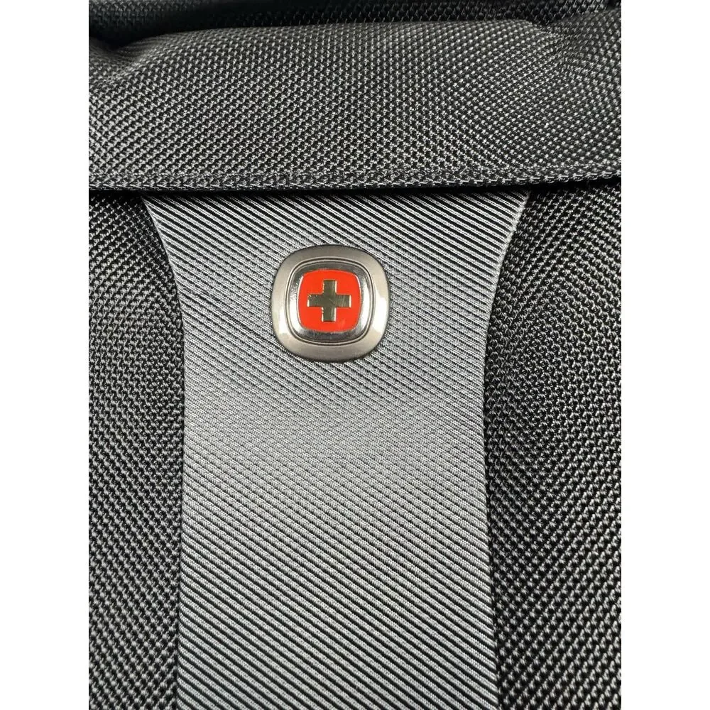 Wenger SwissGear Checkpoint Friendly Laptop Briefcase Messenger Bag Black 16”